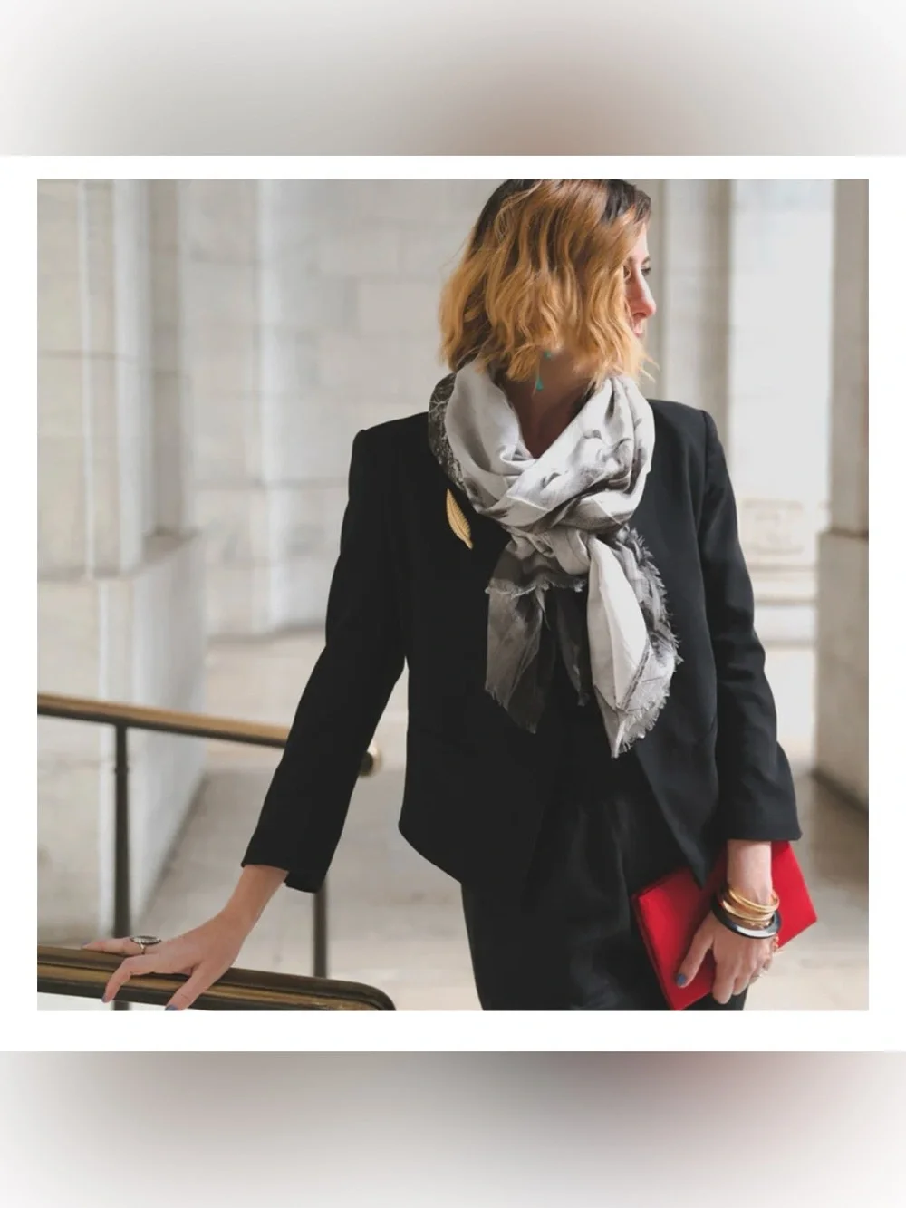 The New York Public Library Lion Scarf